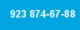 923 874-67-88 923 874-67-88